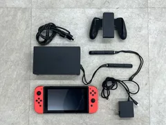 ▽Nintendo　ニンテンドウ　Switch　スウィッチ　 ネオンレッド　HAC-001　10950