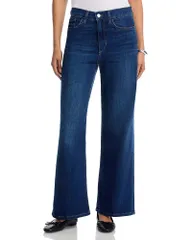 ジョーズジーンズ レディース ボトムス デニムパンツ ワイドレッグ プチ Joes Jeans The Mia Petite High Rise Wide Leg Jeans in Dedication