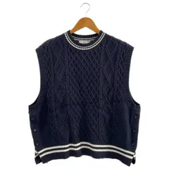 JOURNAL STANDARD relume (ジャーナルスタンダードレリューム) ニットベスト 21AW ネイビー FREE