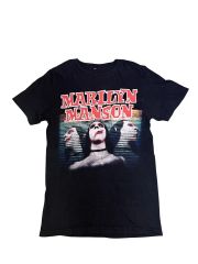 希少 00s マリリンマンソン 2009 ツアーTシャツ バンドT 両面プリント 