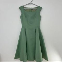 極美品✨フォクシー ワンピース ドレス 洗える ストレッチ性 タック