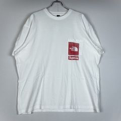 The North Face x Supreme Tシャツ L ホワイト - メルカリ