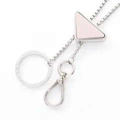 プラダ PRADA ネックレス キーチェーン シルバー ステンレススチール ネックレス レディース Used Aのサムネイル