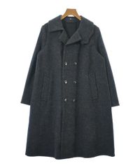【美品】45R モッズステンカラーコート 丸襟 コットン ネイビー 日本製 美品】45R モッズステンカラーコート 丸襟 コットン ネイビー 日本製