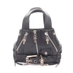 入手困難 正規品 美品 クロムハーツ JJ DEAN スモール レザー ブラック