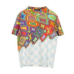 XLサイズ☆ 2021SS ルイヴィトンモノグラム ダミエ 半袖 Tシャツ