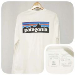 patagonia ノースリーブシャツ サイズ2 ホワイト - メルカリ