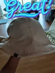 アイボリー バケットハット