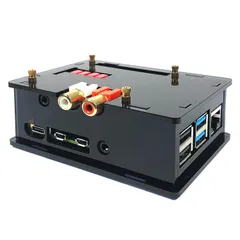 InnoMaker DAC Hat HiFiオーディオモジュール用アクリルケース。Raspberry Pi 4 3B+ 3B 3に対応。のサムネイル