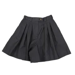 ヴィヴィアンウエストウッド レッドレーベルVivienne Westwood Red Label コットンポリ3タックショーツ グレー1のサムネイル