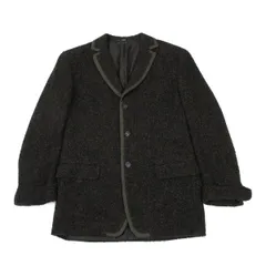 ジャンフランコフェレGIANFRANCO FERRE アルパカパイル3Bジャケット カーキ54のサムネイル