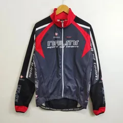 Nalini ナリーニ BASE CALCE ベース カルチェ サイクル ジャケット 防風 防水機能 mantoTEX素材 裏起毛 スポーツ ウェア グレー系 L D842のサムネイル