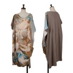 ヴィヴィアンウエストウッド レッドレーベルVivienne Westwood Red Label フランソワ・ブーシェ天使絵画プリント変形カットソー マルチ2のサムネイル
