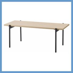 7/20迄】IKEA TROTTEN デスク ベージュ/チャコール 160cm - メルカリ
