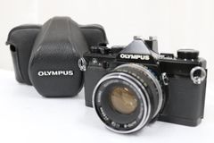 【整備済　並品】オリンパス OM-1 ブラック　50mm f1.8　#1446 整備済 並品】オリンパス OM-1 ブラック 50mm f1.8 #1446 - メルカリ