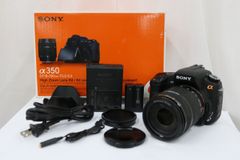 □ 美品 □ ソニー SONY α350 高倍率ズームレンズキット《元箱付