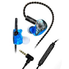 EPZ Q1有線カナル型HIFIイヤホン(BLUE) - メルカリ