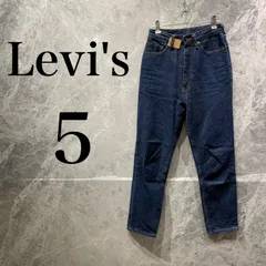 Levi's レディース W62 デニム 濃紺 ストレート 美品