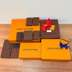 ルイヴィトン 空箱 12個セット 純正 保存箱 ショップ袋 リボン付き LV