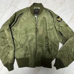 REAL SIMONS L-2B 春秋フライトジャケット 66ナイロン 復刻 L - メルカリ