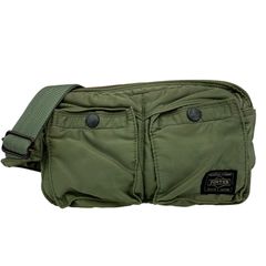 【ポーター】ボディバッグ　グリーン 　PORTER タンカー TANKER(タンカー) WAIST BAG | 吉田カバンホームページ | YOSHIDA & Co.