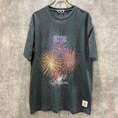 KITH 花火プリント Tシャツ ダークグレー - メルカリ