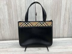 ビンテージ品 BURBERRY ショルダーバッグ ブラック KS905 - メルカリ