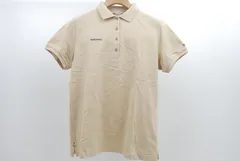 中古 レディース パーリーゲイツ PEARLY GATES 半袖ポロシャツ 2(L) ベージュ シンプル