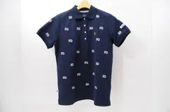 中古 レディース パーリーゲイツ PEARLY GATES 半袖ポロシャツ 2(L) 紺 ネイビー ロゴ刺しゅう