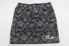 中古 レディース ダンスウィズドラゴン DANCE WITH DRAGON スカート 2(M) 黒×グレー 秋冬  ペイズリー柄のサムネイル