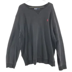【中古品】 POLO RALPH LAUREN ポロ ラルフ ローレン Vガゼット クルーネック スウェットシャツ 【147-260506-sy-03-otoh】