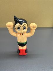 ビリケン【鉄腕アトム 胸オープン 復刻ブリキ ゼンマイ歩行 箱付 
