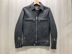 666 Leather Wearトリプルシックスサイクロンライダースイエロー40
