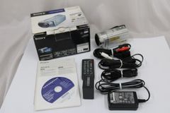 プロジェクター内蔵ソニービデオカメラHDR-PJ390元箱取説全付属品
