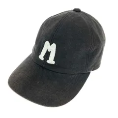 CA4LA カシラ ×MULGA/キャップ  麻 リネン100％    ブラック ユニセックス / 240001202592 CA4LA カシラ ×MULGA/キャップ 麻 リネン100％ ブラック ユニセックス