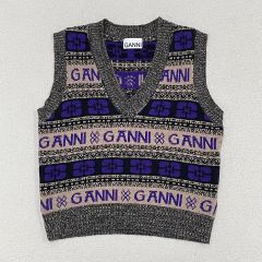 GANNI ニットベスト - メルカリ