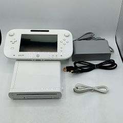 [중고 동작품] 닌텐도 Wii U 프리미엄 팩 스플라툰 모델 32GB 본체 세트 세트 게임 패드 케이블 세트 Nintendo