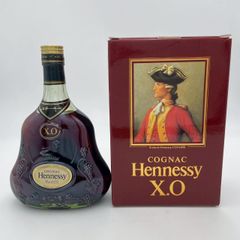 コニャック ヘネシー X.O 古酒 金ラベル グリーンボトル 輸入品 700ml