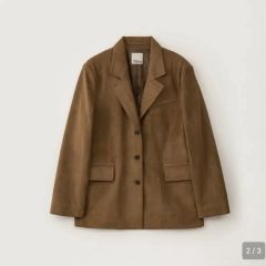 Eaphi】CLASSIC WAVE JACKET ―FAUX SUEDE - メルカリ