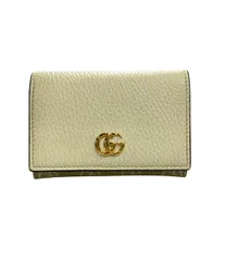 グッチ カードケース レザー PVC GGマーモント 474748 2067 レディース GUCCI