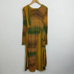 EIKO KONDO エイココンドウ ドット　変形ロングベスト ワンピース 3232◇EIKO KONDOエイココンドウ立体ドット付きワンピース☆新品