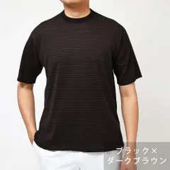 【40%OFF】Mサイズ JOHN SMEDLEY （ジョンスメドレー） S4631 シーアイランドコットン 30ゲージ マイクロボーダー クルーネック ニット 32131004030 ブラウン Mサイズ 新品のサムネイル