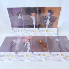エヴァンゲリオン 新劇場版 一番くじ クリアファイル 7種セット セミコンプ