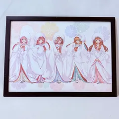 一番くじ 映画 五等分の花嫁 幸せの結び ラストワン賞である イラストボード