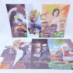 一番くじ NARUTO -ナルト- 疾風伝 K賞 ビジュアルボード 全7種セット コンプ