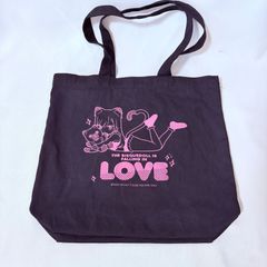 LOVE イコラブ トートバッグ ブラック - メルカリ