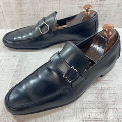 831 【人気】キャサリンハムネットロンドン モンクストラップ 黒 26cm