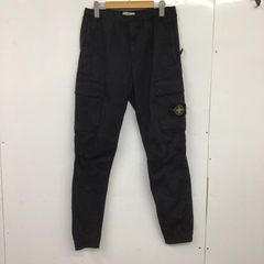 ストーンアイランド 黒 stone カーゴパンツ ブラック w28 STONE ISLAND ストーンアイランド ガーメントダイ リラックスフィット