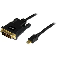StarTech.com Mini DisplayPort - DVI変換ケーブル 91cm Mini DP(オス) - DVI-D(オス) 1920x1200 ブラック MDP2DVIMM3B