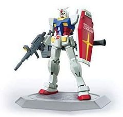 [중고] 반다이(BANDAI) 기동전사 건담전 도쿄 회장 한정 HGUC 1/144 RX-78-2 건담 오리지널 패키지 받침대+씰 첨부